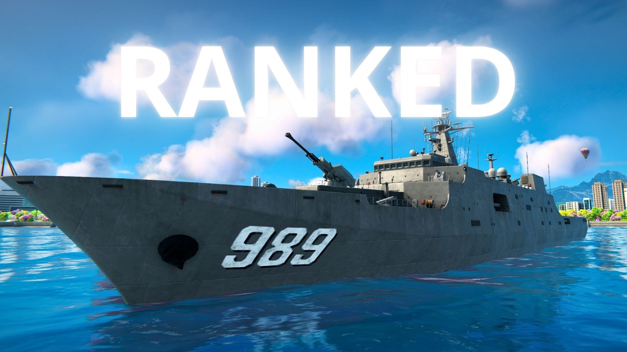 CN Type 071 - Best OP Assault Landing Ship in Solo Ranked - Modern Warships