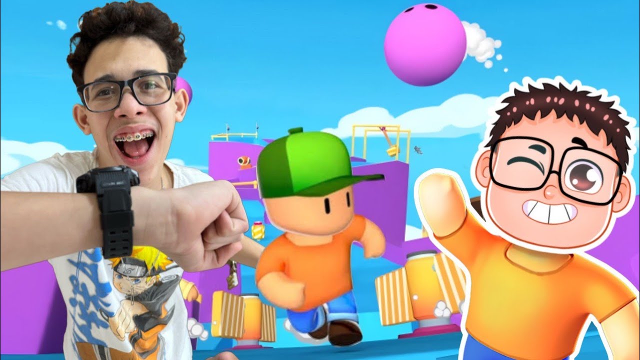 QUEM É O NOOB NA CORRIDA DO STUMBLE GUYS!