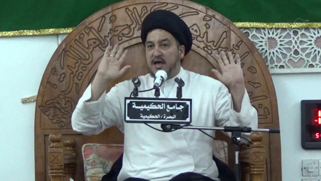 السيد جعفر المروج ــ ليلة 10 شهر رمضان المبارك 1438هـ في جامع الحكيمية ــ البصرة