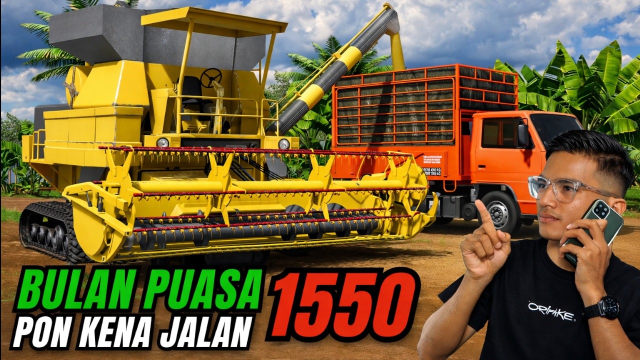 NAK MASUK BULAN PUASA PON KENA BAWAK MESIN 1550 NI , PANAS WEH ❗ ❗ TAPI MESIN LEGEND OKAY ❗❗