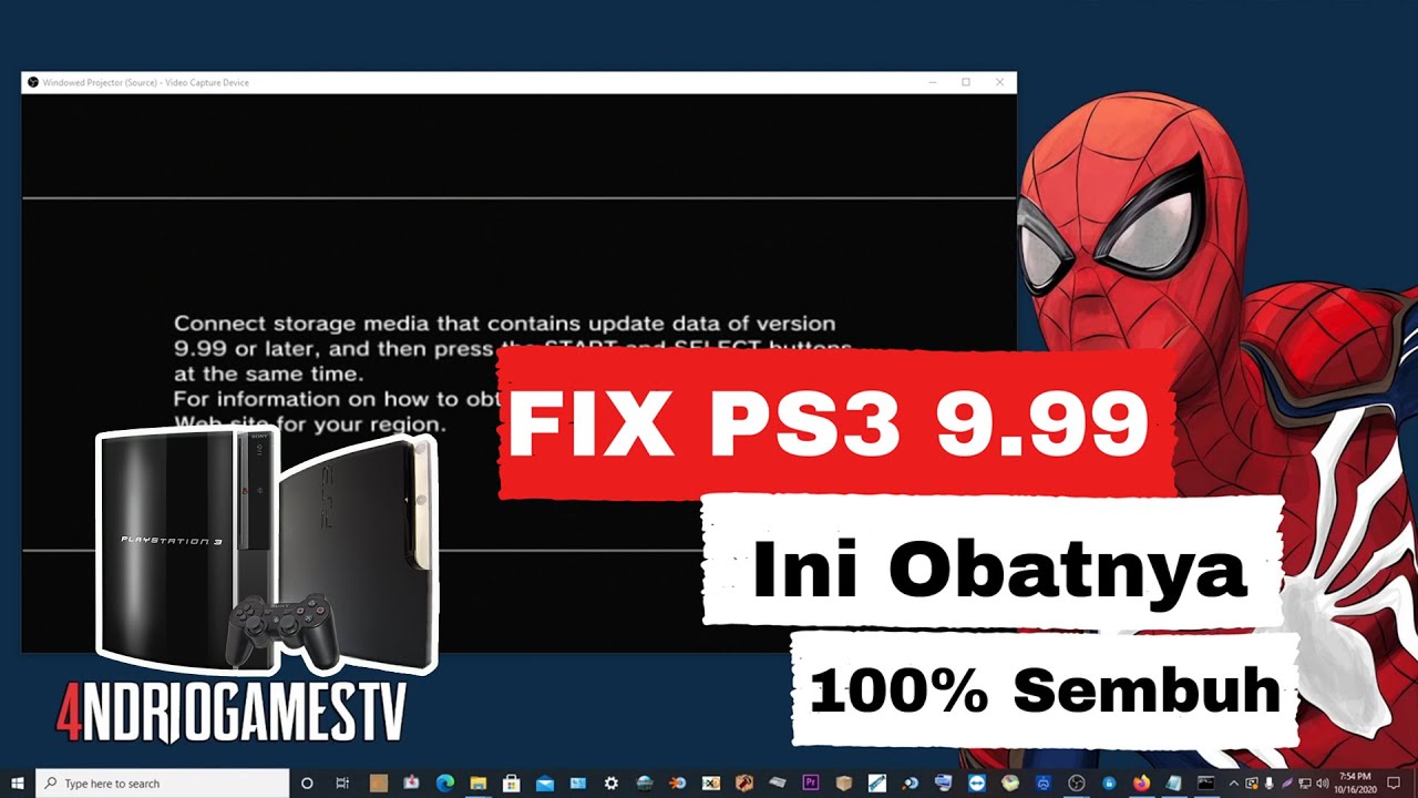 FIX PS3 | update data of version _ 9.99 | GAMPANG INI OBATNYA | 100% BERHASIL BRO