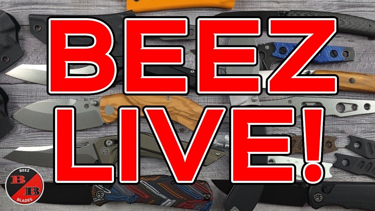 KNIVES LIVE! MULTI-KNIFE GIVEAWAY & KNIFE TALK FROM BEGINNERS TO PROS!