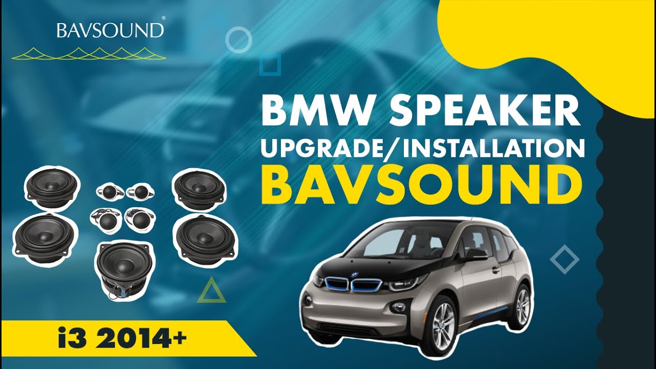 BMW Speaker Upgrade/Installation | i3 2014+ | BAVSOUND Stage One | All system types