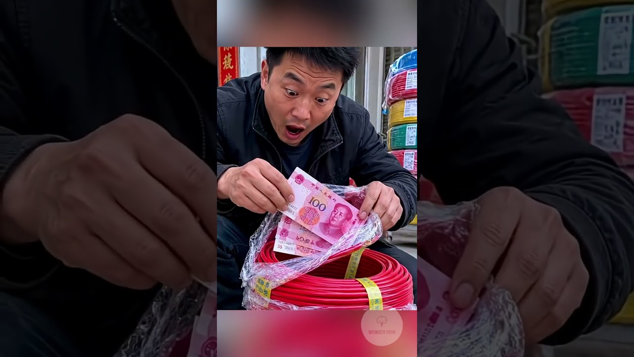 Why Chinese Companies Put REAL Money on Wires! 🤯  #interesting #facts