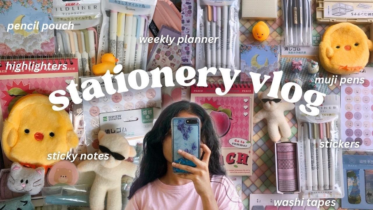 stationery haul🌷ft. @stationerypal - ලස්සන cute stationery බලන්න එන්න!🫶🏻