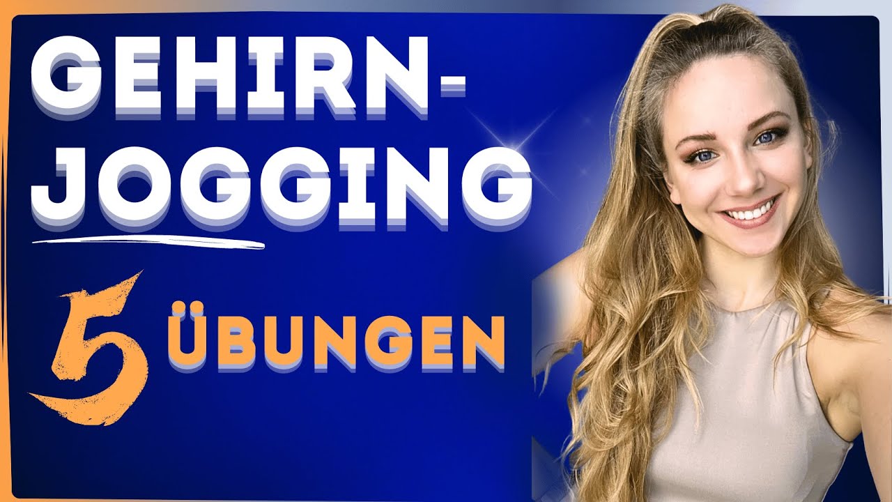 🧠🧠 GEHIRNJOGGING: 5 einfache Übungen zum Gedächtnistraining! Merkfähigkeit trainieren