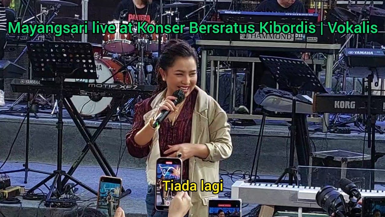 Mayangsari - Tiada Lagi , live at Konser Bersratus Kibordis | Vokalis 2023