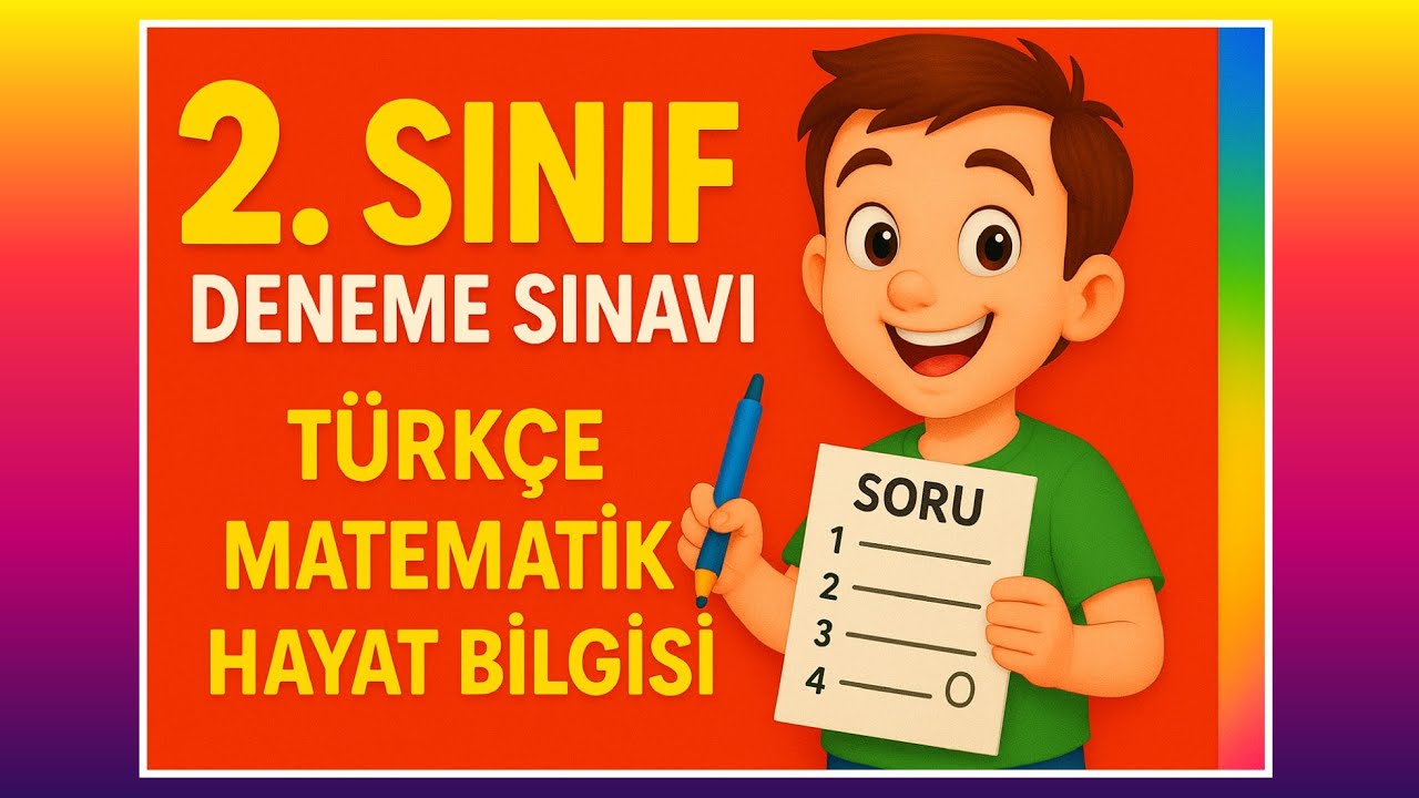 2. Sınıf - Deneme Sınavı ( 20 Soru )