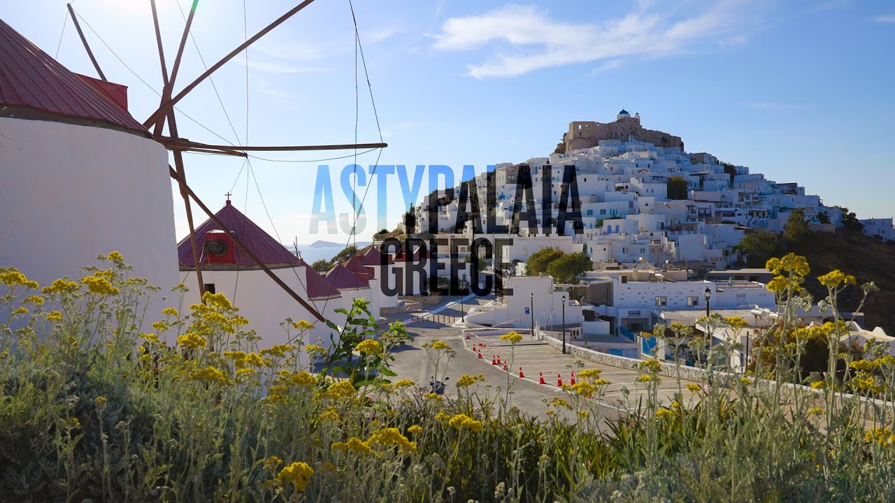 Traveling Astypalea(Astypalaia) Island, Greece - 4K Cinematic Experience