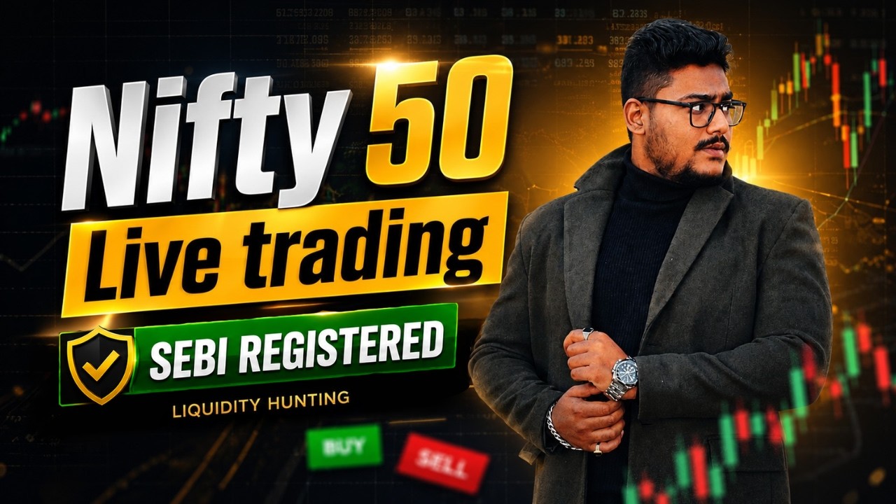 Nifty 50 Live Trading  |  Liquidity Hunting - SEBI Registered RA ✅
