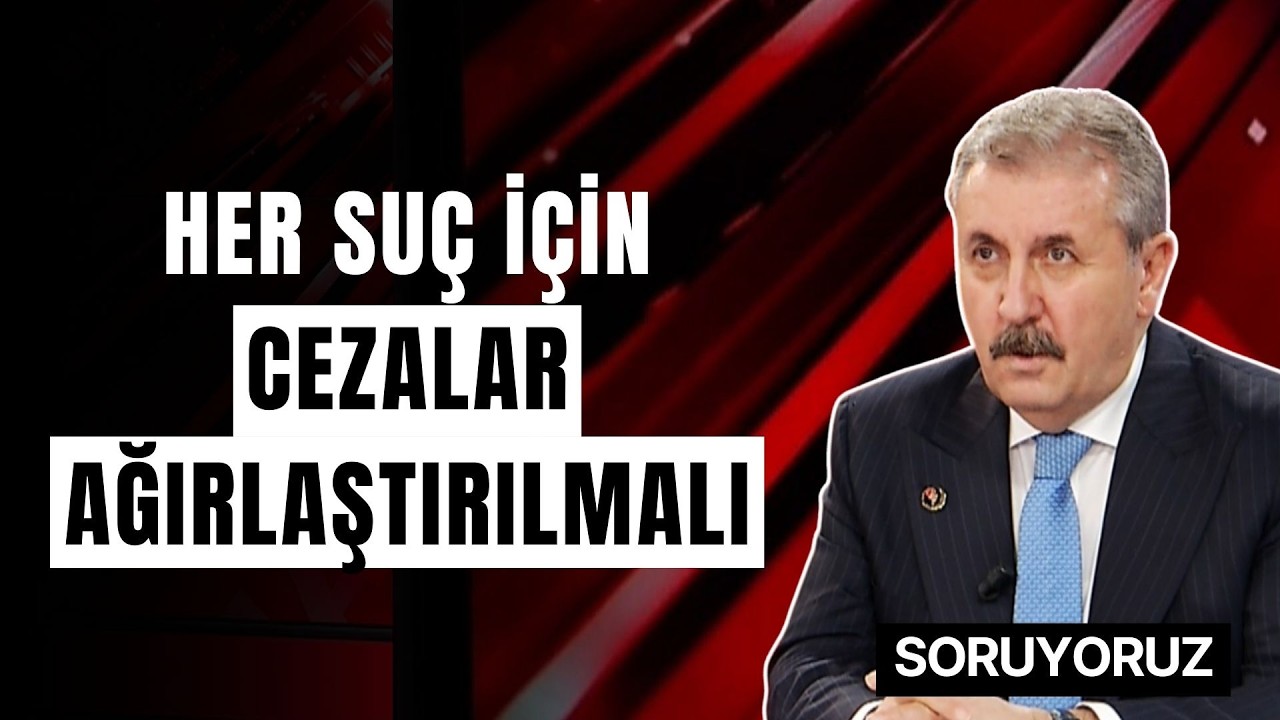 Mustafa Destici'den Uyuşturucu Planı: Ömür Boyu Tahliyesiz Müebbet Hapis Getirilmeli!