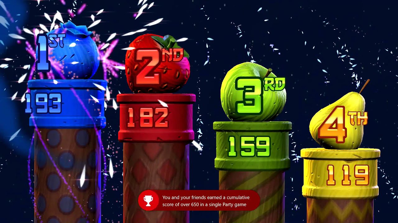 Fruit Ninja Kinect 2 - All for One and One for All!