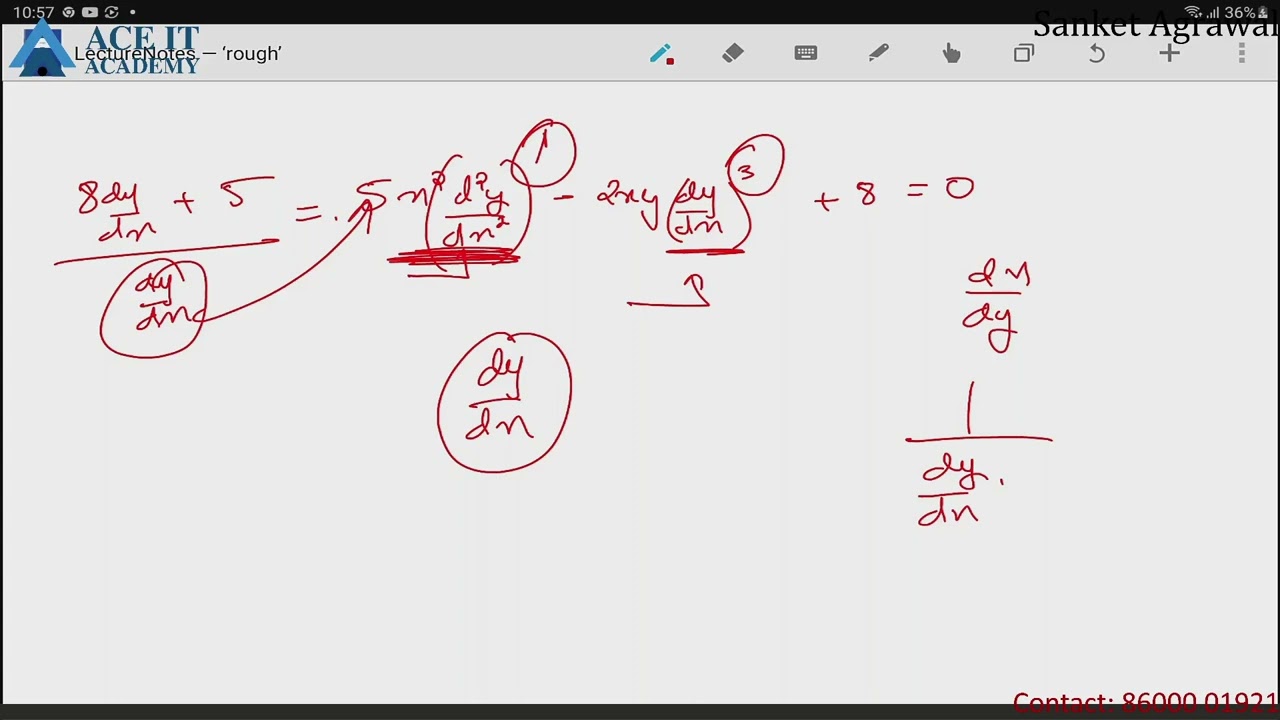 12th Applied Math Differential Equations Lect 1 (25-26)