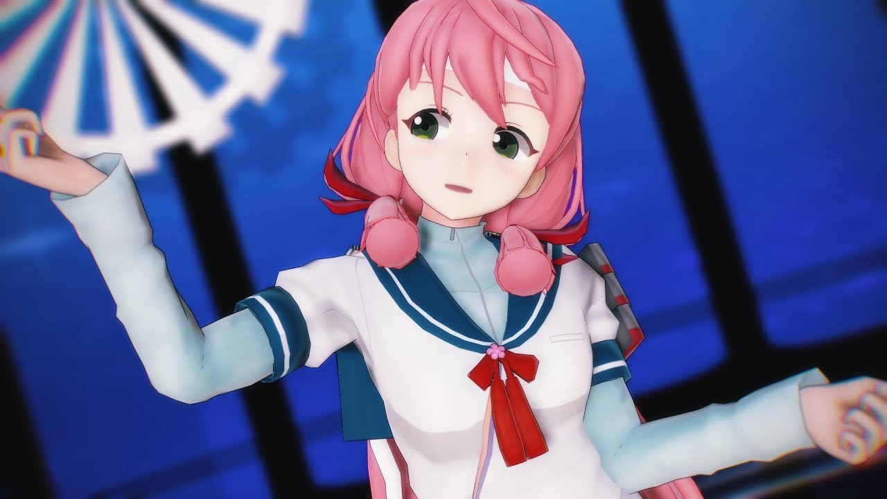 【MMD艦これ】 太陽系デスコ 【明石改】
