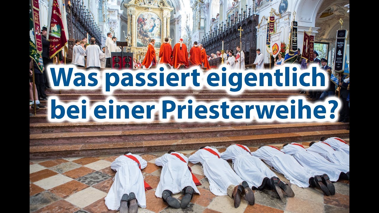 Was passiert bei einer Priesterweihe?