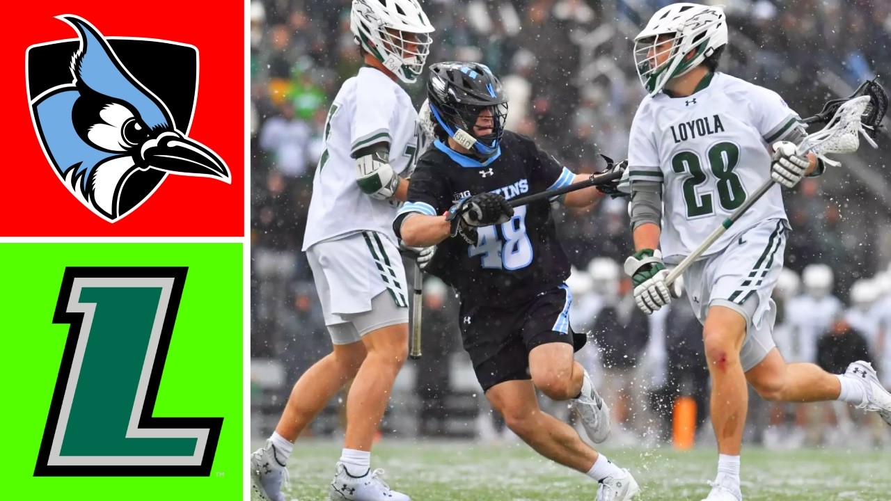 #15 Johns Hopkins vs Loyola Maryland Highlights | 2026 College Lacrosse | NCAA Lacrosse