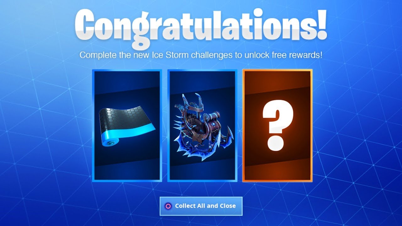 HOW TO GET FREE GIFTS IN FORTNITE! (Fortnite Ice Storm Rewards)