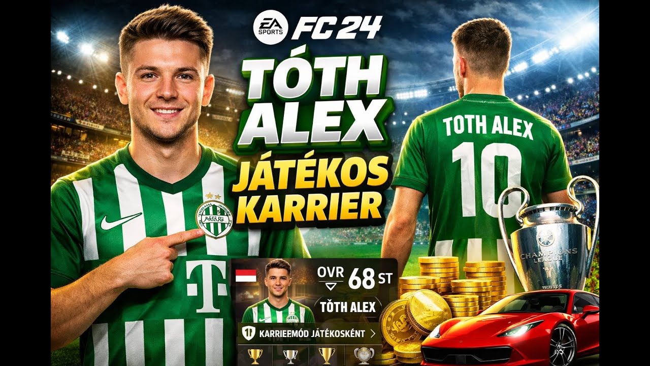 Megszületik egy sztár? | Tóth Alex FC 24 karrier #1