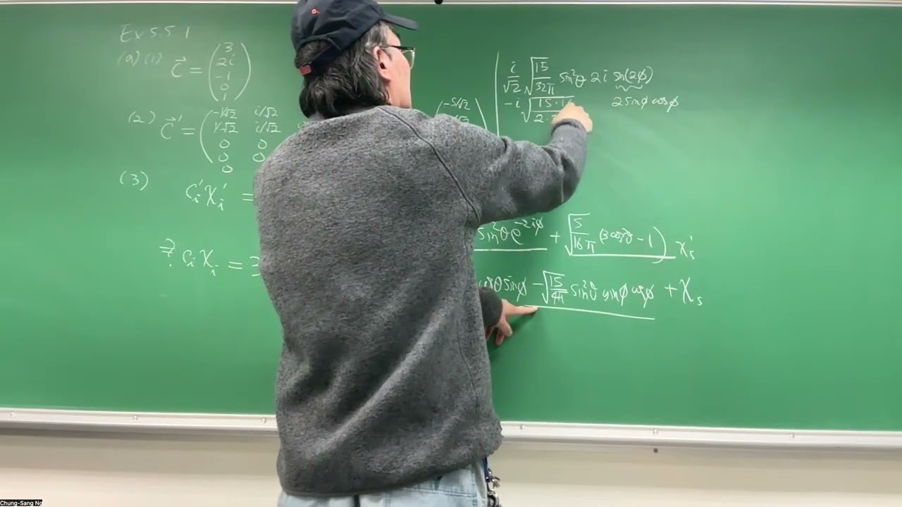 Arfken Exercise 5.5.1 Unitary Transformation