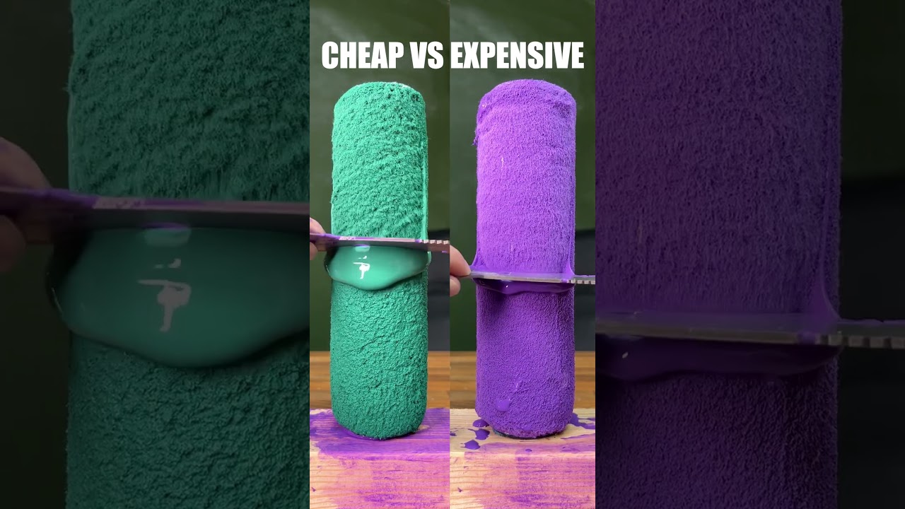 I tested cheap💰vs expensive💰💰💰paint rollers!