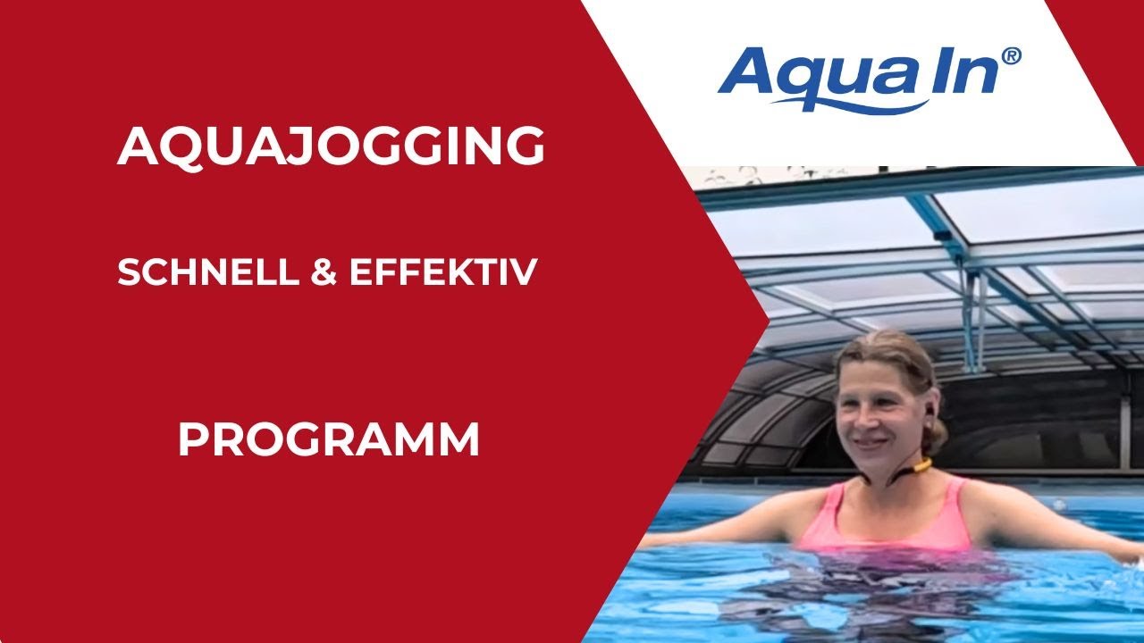 Aquajogging schnell und effektiv Programm