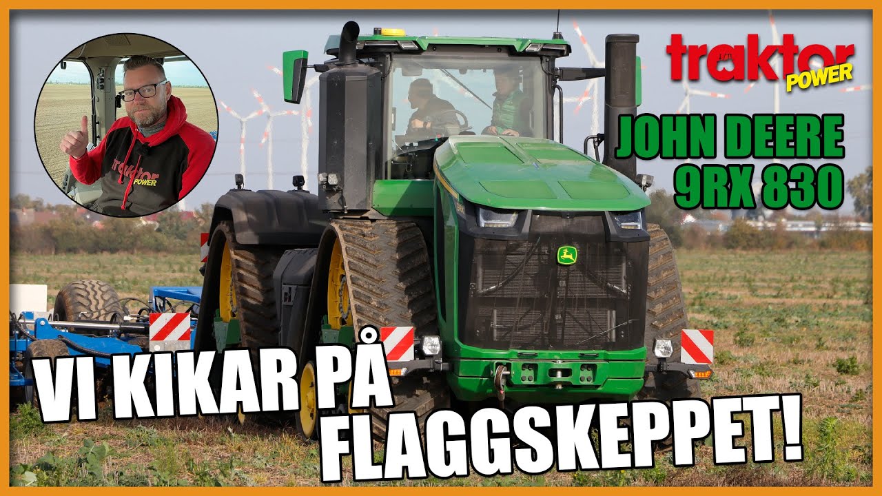 AMERIKANSK JÄTTE – Här kommer John Deere 9RX 830