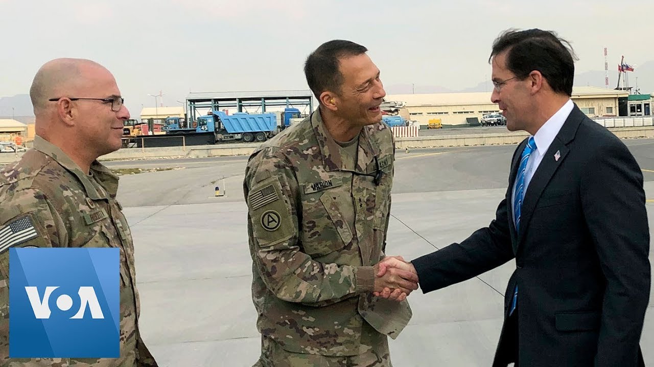 US Defense Sec Esper Makes Unannounced Visit to Afghanistan