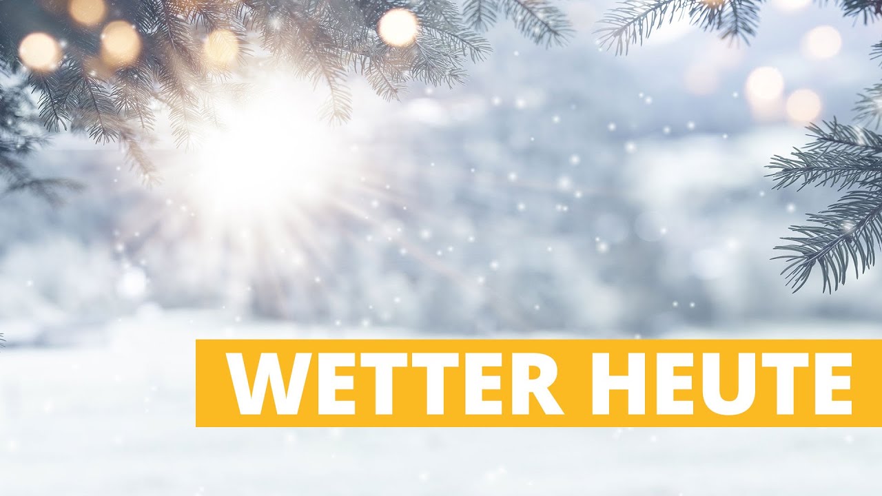 Wetter heute: Polarluft mit Sonne und Schneeschauern