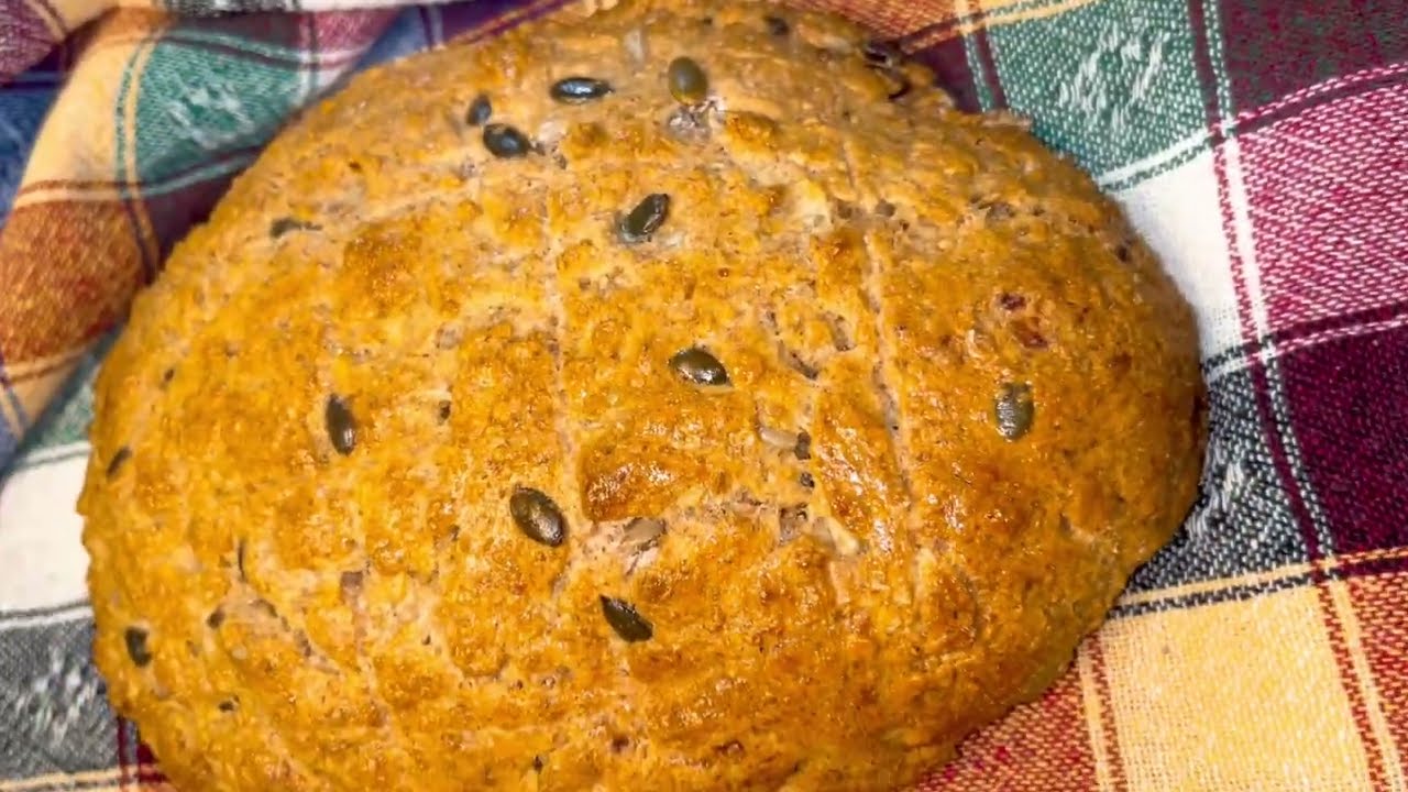 15 Minuta Bukë e Shëndetshme Integrale pa maja / 15 Mins No Yeast The Healthiest Bread Ever👌