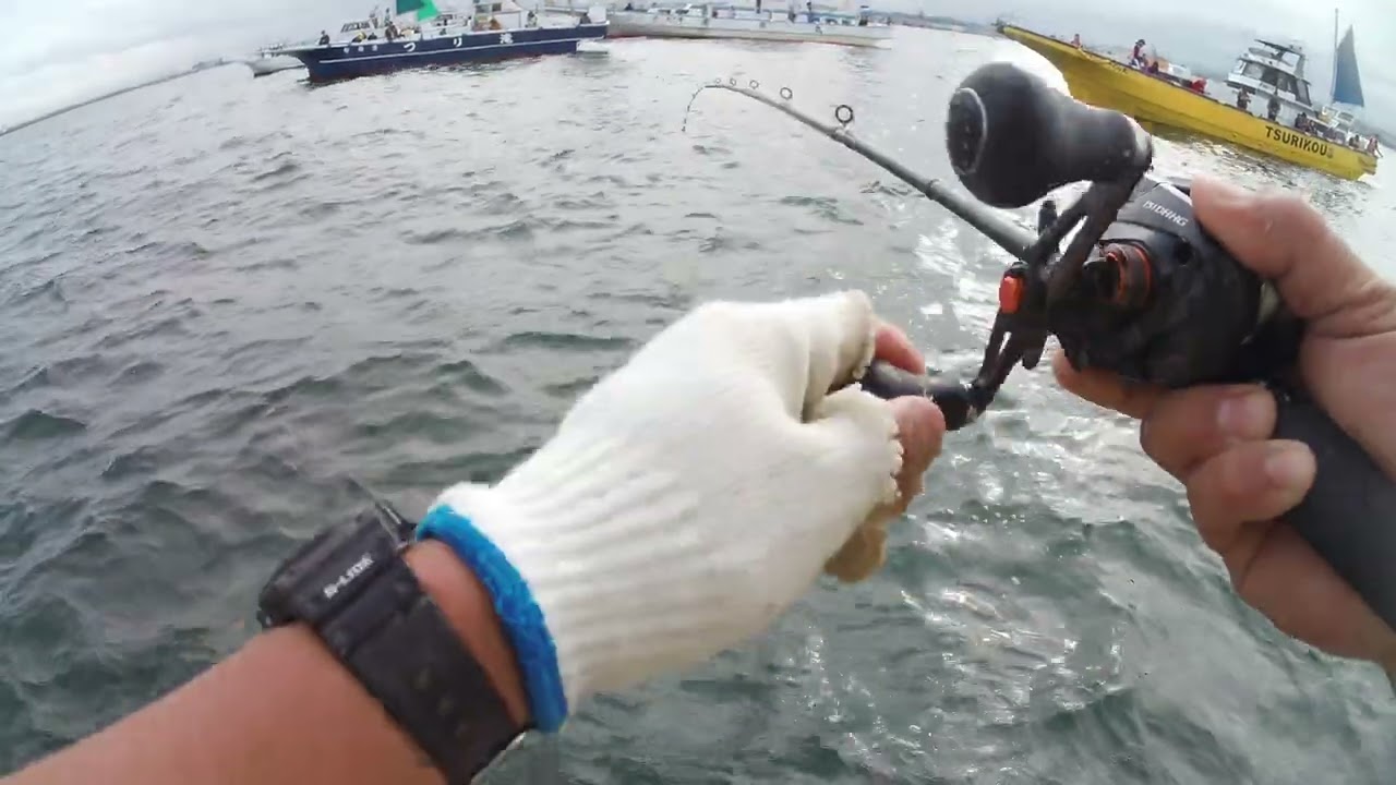【東京湾ライトアジ】浦安吉久から出撃。釣果１６５匹。
