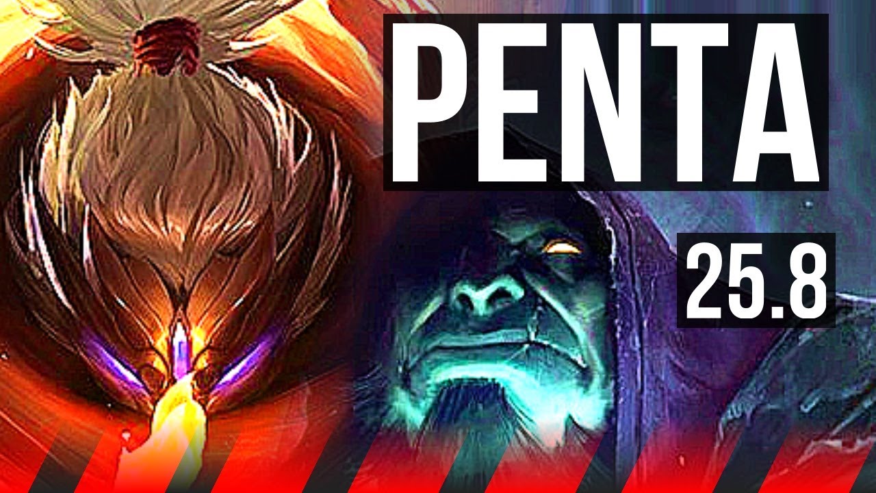 JAX vs YORICK (TOP) | Penta, 11/0/1, Legendary, Rank 11 Jax | KR Challenger | 25.8
