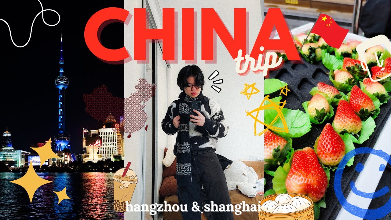 My 1 Week In China | China Vlog | Hangzhou & Shanghai