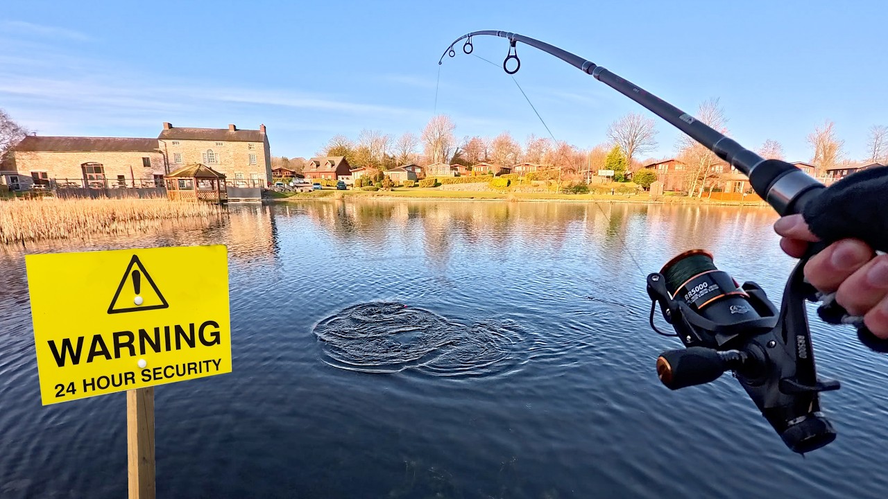 I got Permission to catch GIANT Fish in this Private Lake... 😯