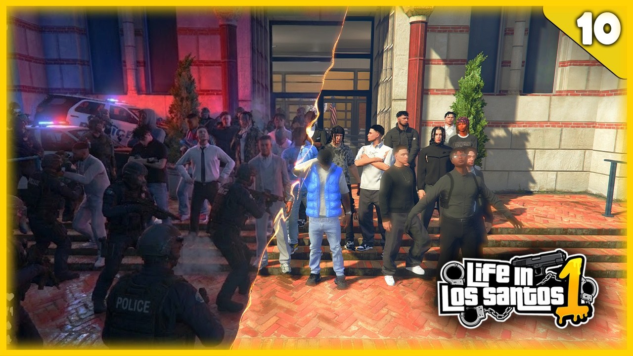 LIFE IN LOS SANTOS #10 - CHWILA GDZIE WSZYSTKO RUNEŁO... 👮🏿😵