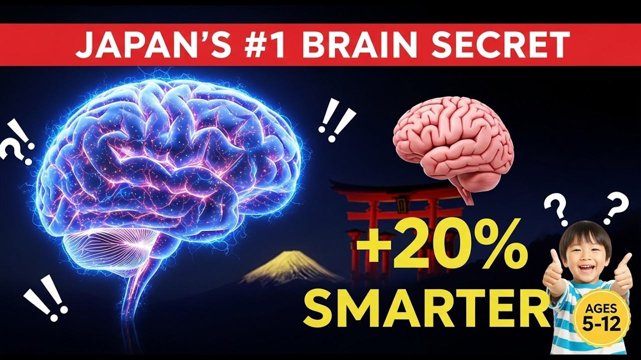¿Es el Método Japonés la CLAVE para Desarrollar Cerebros Fuertes en Niños? #PsicologíaInfantil