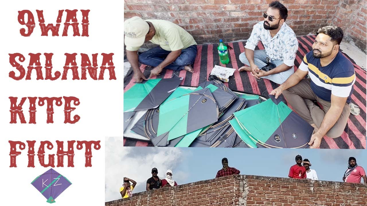 9wai Ka Salana | Naved Vs Abbas Rooftop Salana Kite Fighting | Kite Cutting Tricks | Patangbazi