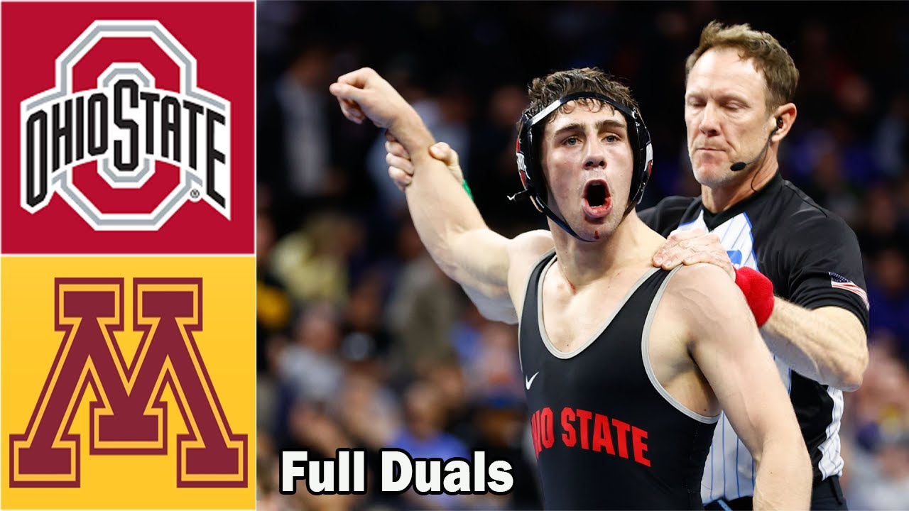 Ohio State vs Minnesota Full Duals | Men's College Wrestling , Jan 23 2026