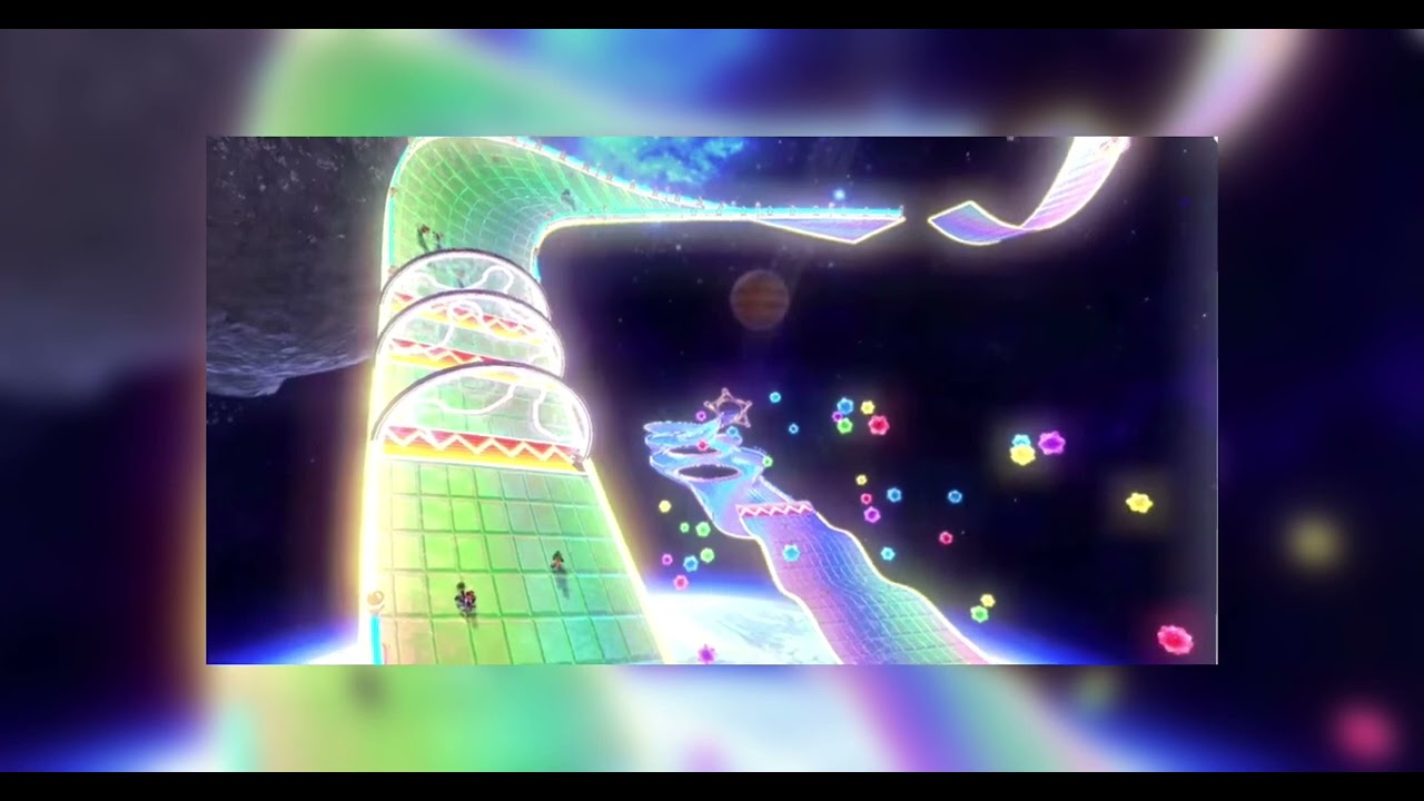 Wii Rainbow Road - Mario Kart 8 Deluxe (slowed/daycore & reverb)