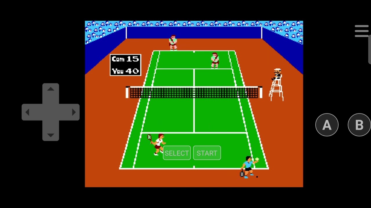 Tennis Old Video Game | 90s kids popular video games