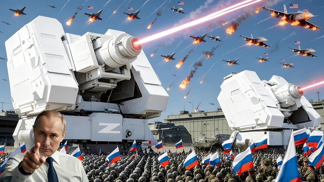 Час назад! Сотни американских истребителей атакованы российскими лазерными танками на Украине - ARMA