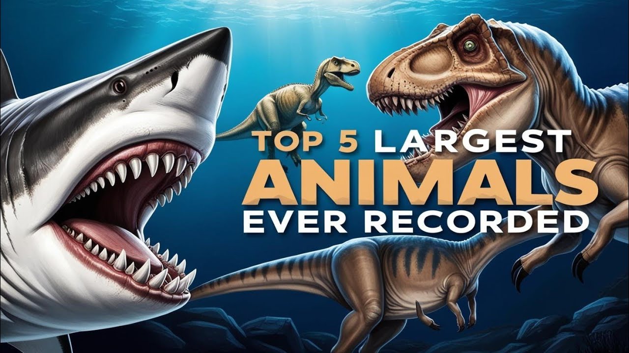 Top 5 large animal ever recorded