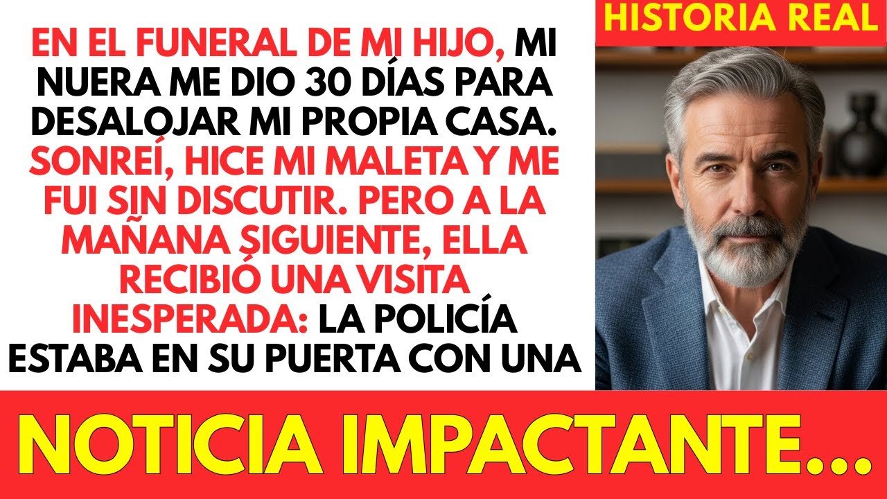 En El Funeral De Mi Hijo, Mi Nuera Me Dijo 
