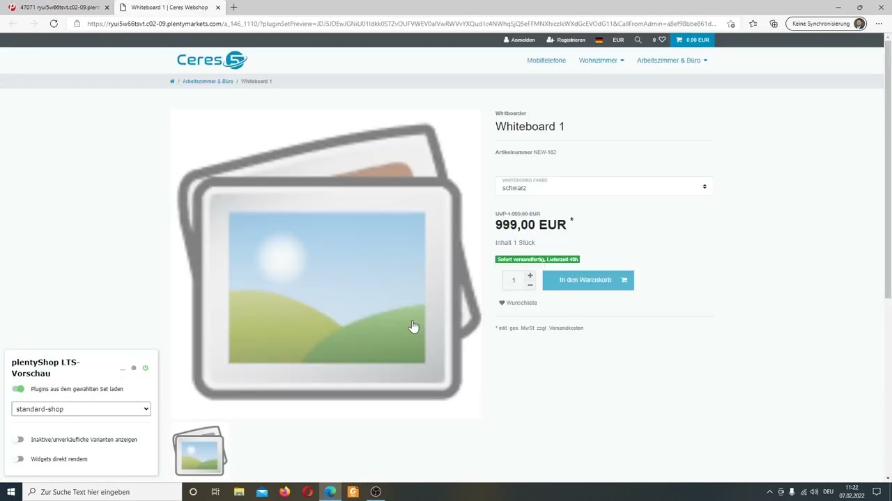 plentymarkets: Artikel anlegen