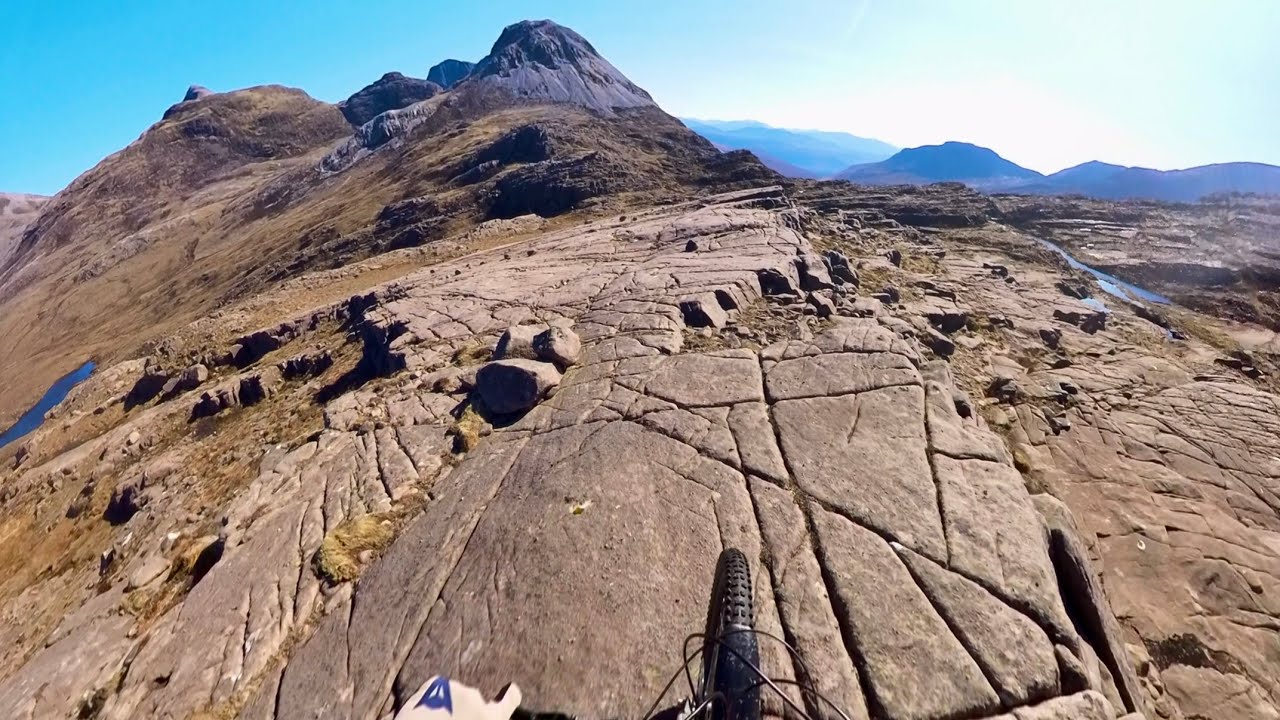 Highland Trails at their BEST! Achnashellach POV - Mountain Biking in the North West of Scotland