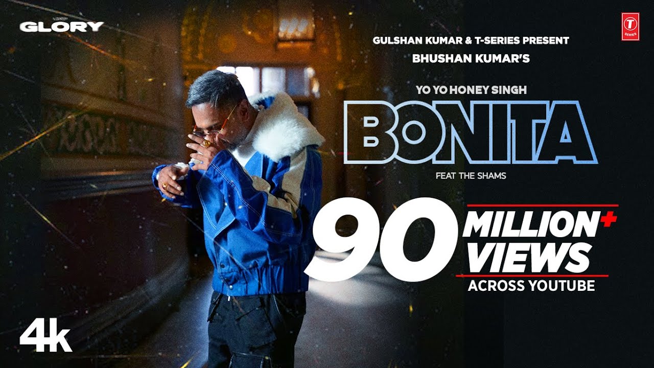 BONITA (VIDEO SONG): @YoYoHoneySingh | @TheShamsduo | GLORY | BHUSHAN KUMAR