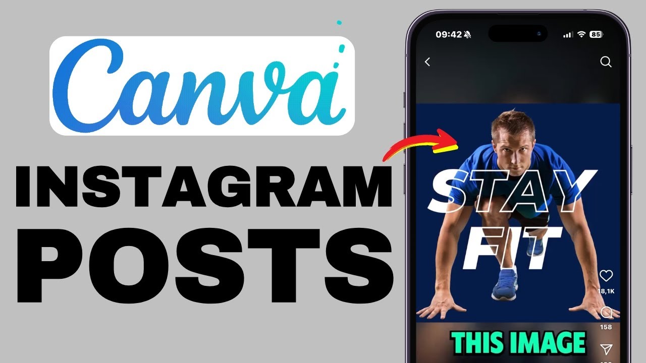 Как создавать публикации в Instagram с помощью Canva | Учебное пособие по Canva 2025