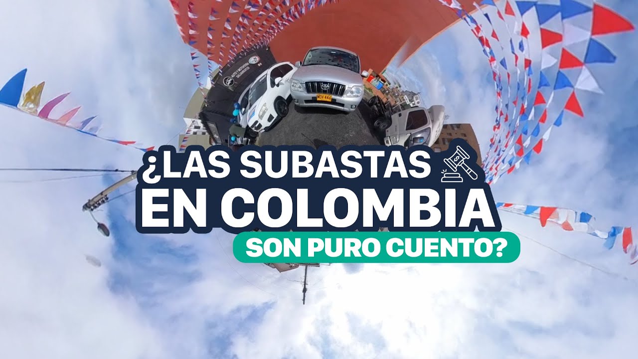 Esto es lo que NADIE muestra de las subastas presenciales de veh&iacute;culos en Colombia.