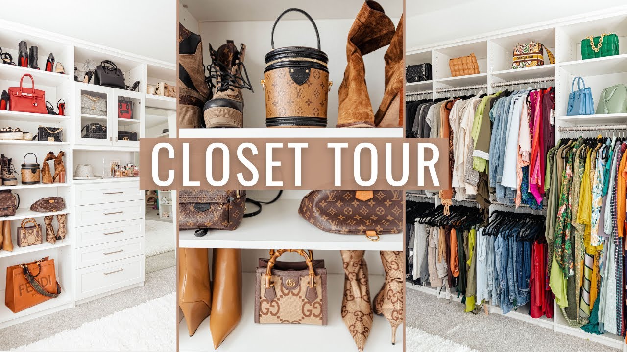Closet Tour --  Luxury Items + Everyday Essentials | JaLisaEVaughn
