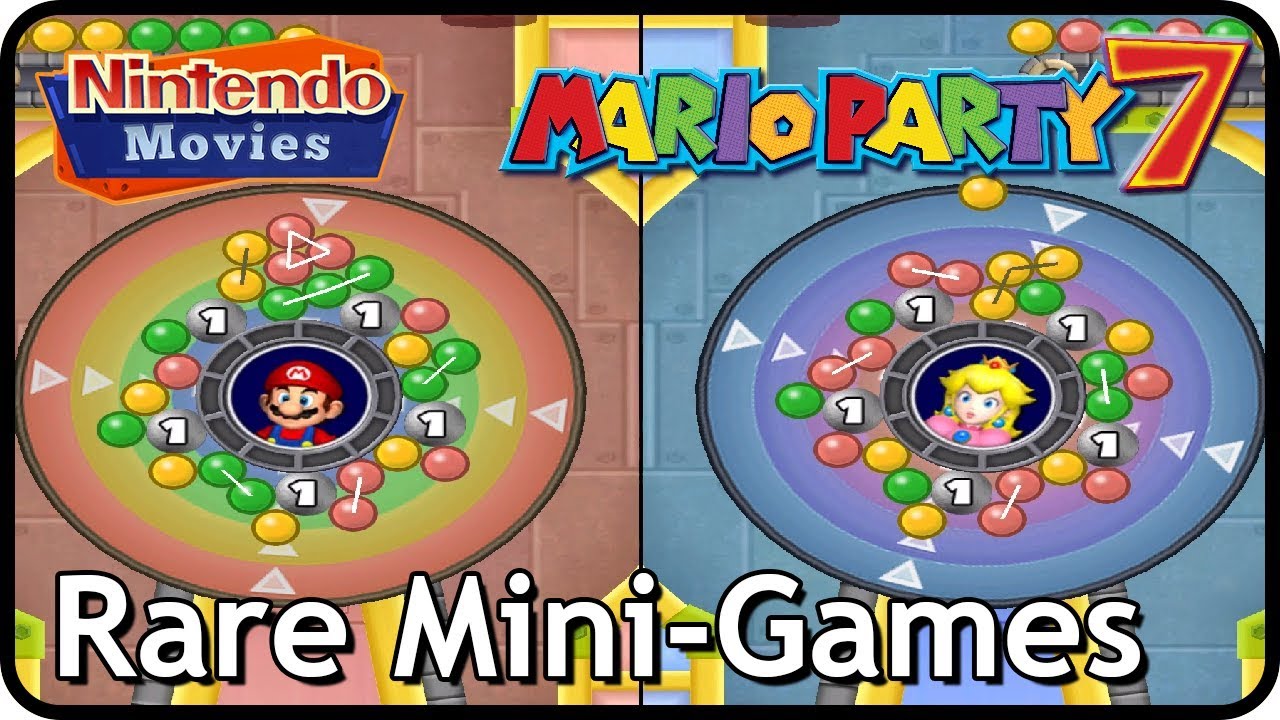 Mario Party 7 - All Rare Mini-Games (Multiplayer)