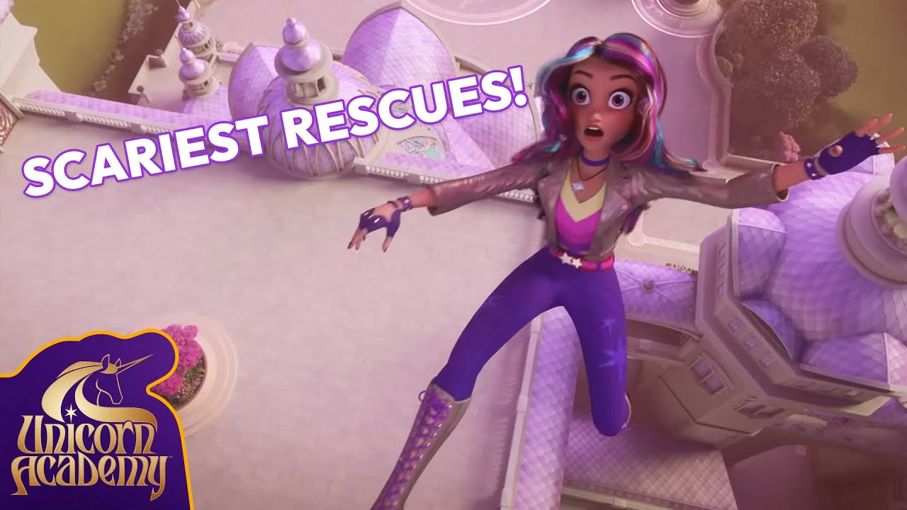Woah! Are These The Scariest Unicorn Rescues?! | Unicorn Academy | Cartoons for Kids